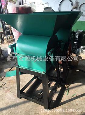 NUR粮食工专挤扁 做煎机饼做花生碎破碎机加用厂家 质保两年