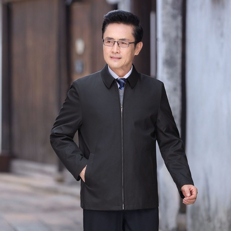 恒源祥男士翻领加厚夹克多色可选可拆内胆挺阔领口商务休闲保暖外,男装,中老年上装,淘宝优惠券,粉丝福利购,淘宝优惠卷