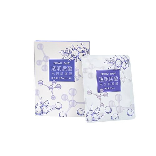 ZHIWU DNA 透明质酸水光肌面膜福客满平台活动正品1盒补水保湿