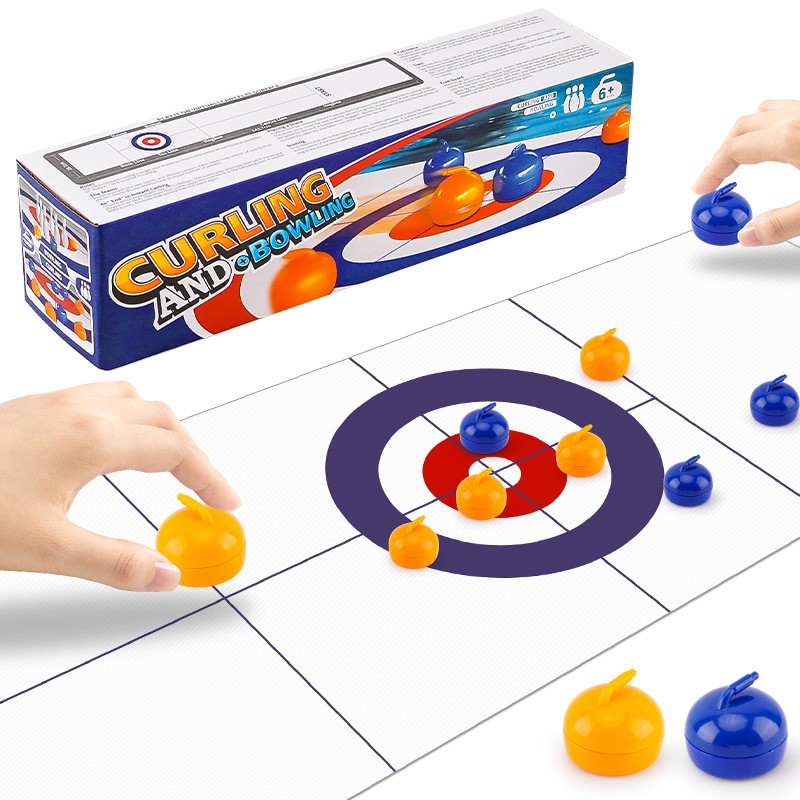儿童玩具益智桌面游戏冰壶休闲运动竞技亲子互动玩具gd91