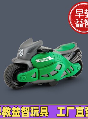 仿真迷你合金摩托车模型机车摆件回力玩具车地摊礼物C-83
