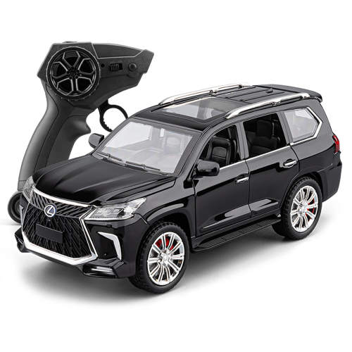 新款1:24遥控 正版授权雷克萨斯LX570合金车模rc可漂移大男孩玩具