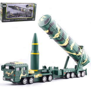 新款 【盒装】1：64东风DF31A洲际弹道导弹发射汽车模型