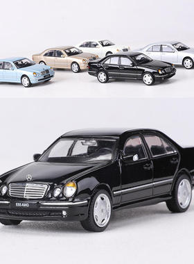 新款 Shadow 1:64 奔驰E55 AMG W210仿真合金汽车模型收藏