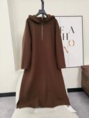 嘟嘟粉丝专享 长110连帽卫衣裙WS169