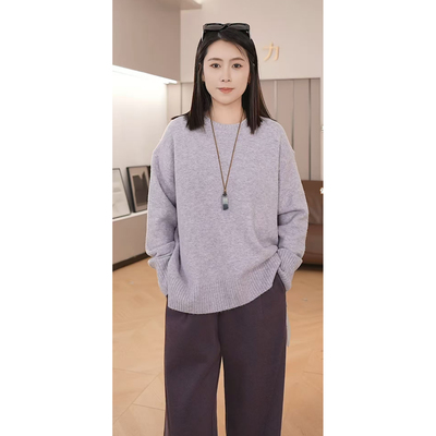 潇潇丨可套袋轻柔机洗  长66  新款毛衫6638