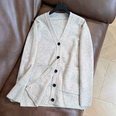 【潇潇&提前周年庆&不扎&不易起球】长69开衫1960