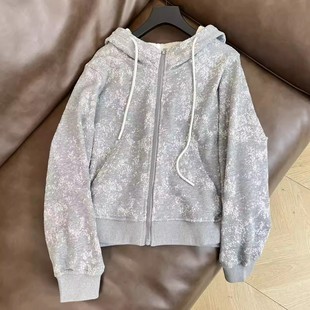 潇潇 拉链帽衫 超轻超软 长51 Q250997 可机洗无静电系列