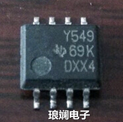 模数转换器 TI散新TLC549IPSR SOP-8封装 Y549