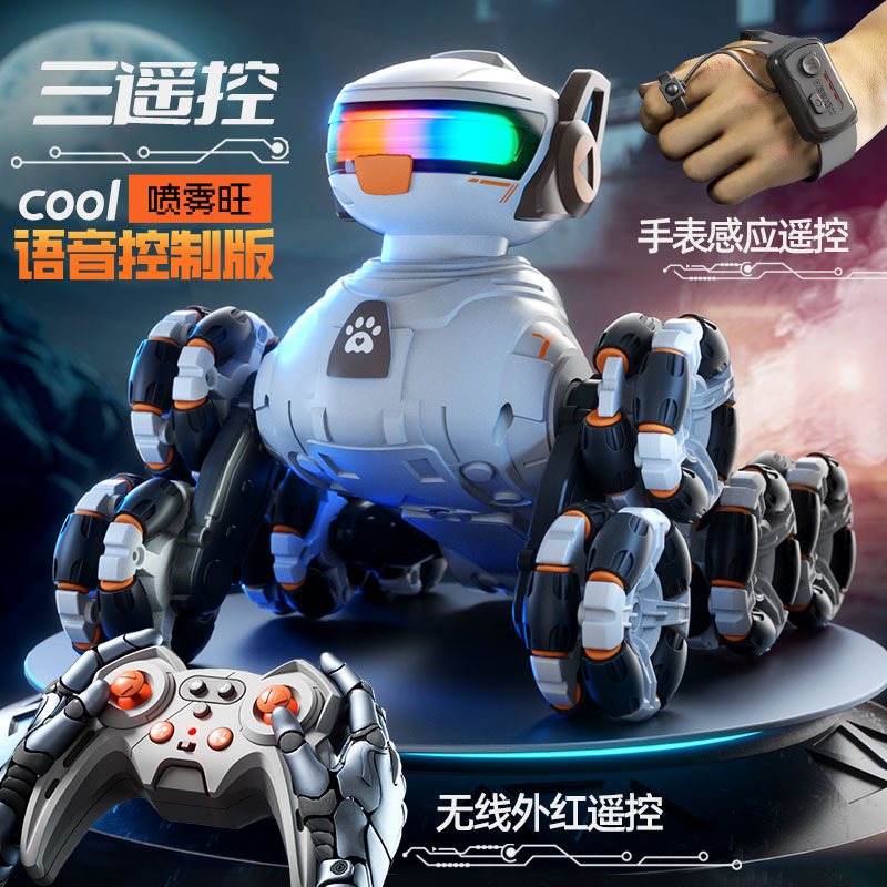 新品儿童遥控车八轮特技