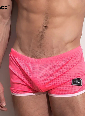 ThePack男士时尚性感情趣快干透气网面带双丁吊带阿罗裤运动短裤