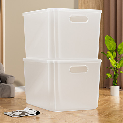 透明收纳箱家用零食玩具储物箱