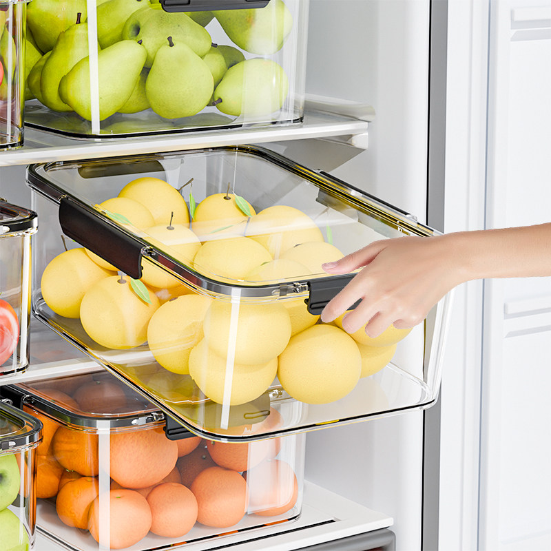 大容量冰箱收纳盒整理盒冷冻专用大容量保鲜盒厨房蔬菜鸡蛋储物盒,收纳整理,食物收纳盒,淘宝优惠券,粉丝福利购,淘宝优惠卷