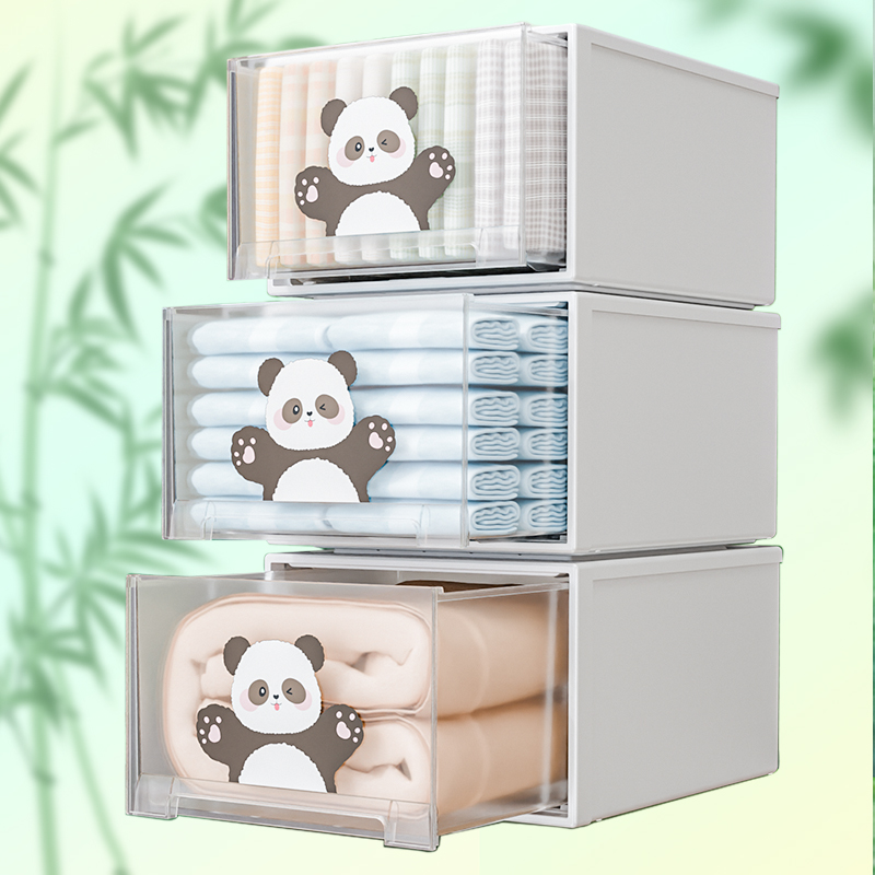 收纳箱抽屉式衣服裤子整理箱
