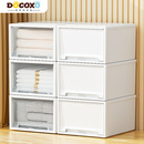 收纳箱家用整理箱抽屉式 衣柜收纳盒透明塑料储物箱儿童衣物收纳柜