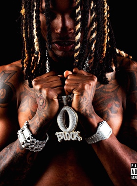 【KingVon】同款（铁粉专属）英文字母O型BLOCK锆石实心吊坠项链