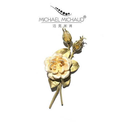 玫瑰胸针michaelmichaud小众