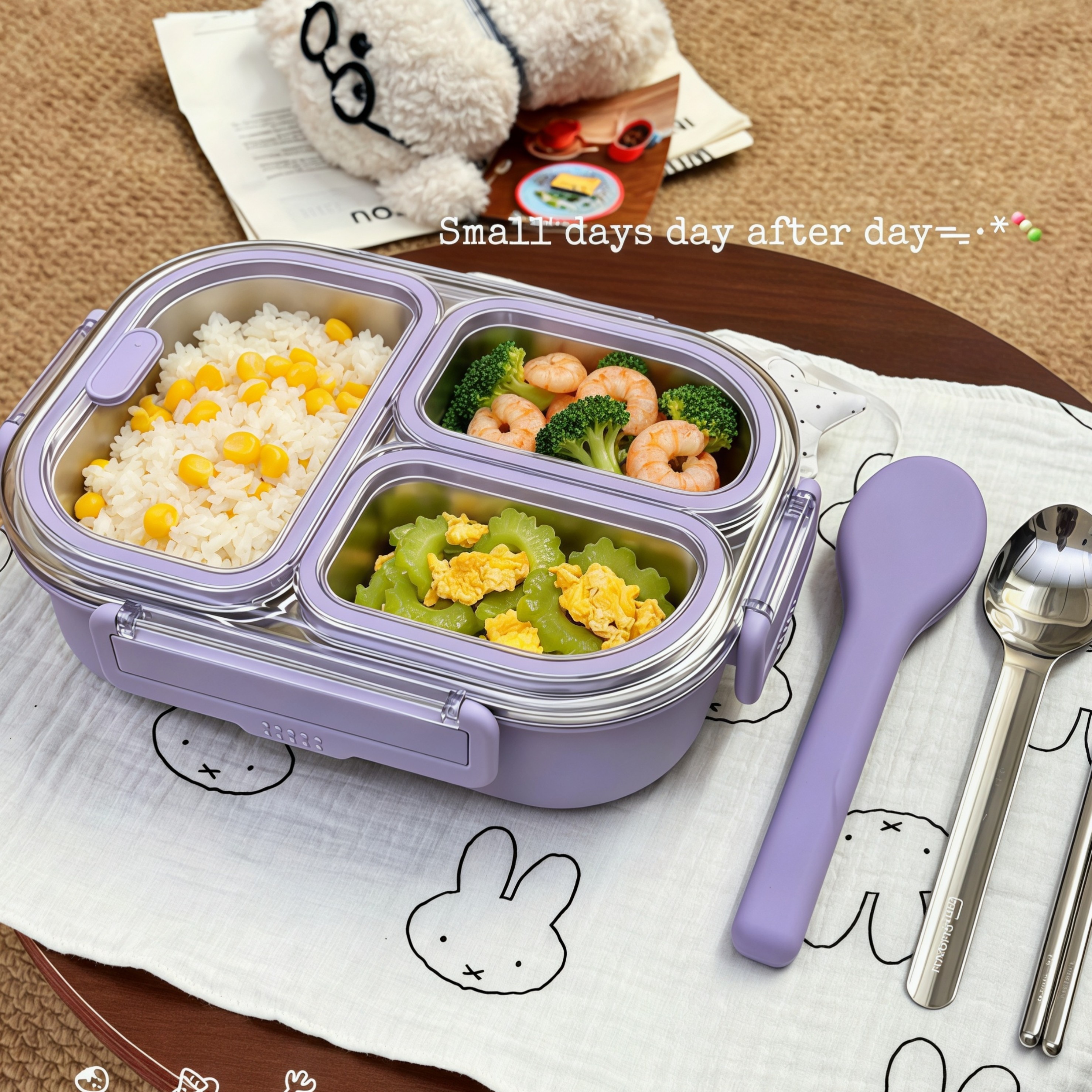 304不锈钢分格保温饭盒便当盒食品级微波炉专用户外野餐学生家用