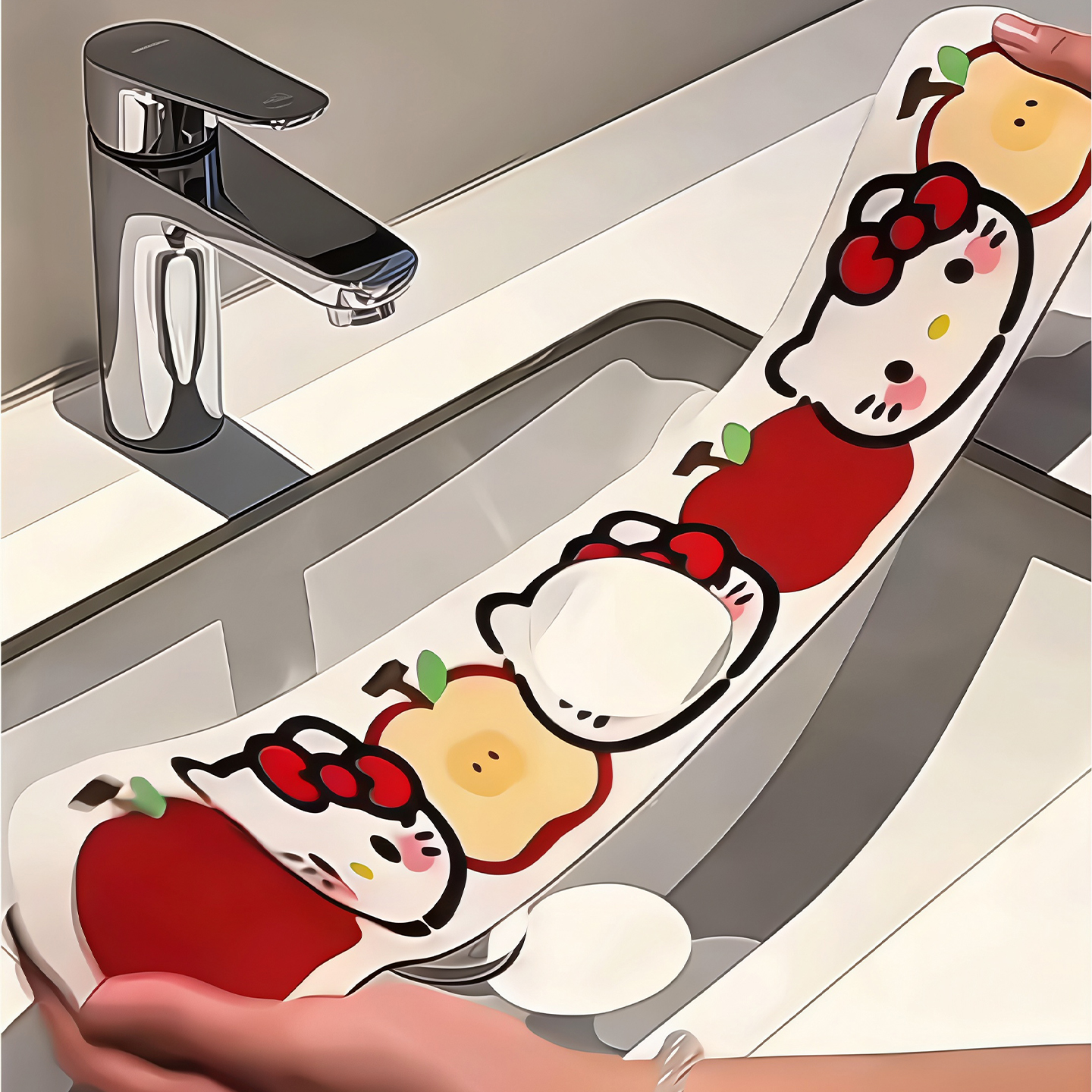 Kitty水龙头沥水垫子厨房台面用具卫生间硅藻泥吸水垫速干防溅水