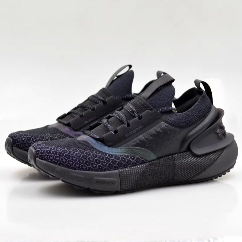 安德玛UA HOVR Phantom 3 男女缓震夜跑防泼水运动跑步鞋 3025522