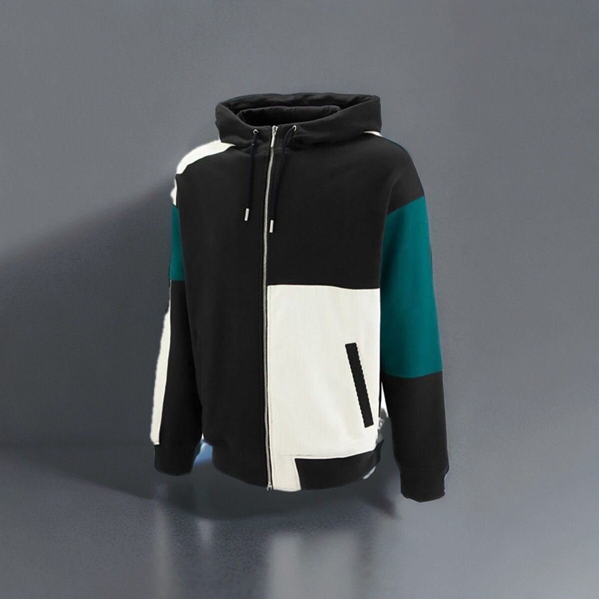 PUMA彪马 MMQ COLORBLOCK 男女联名系列拉链帽衫卫衣外套 539582