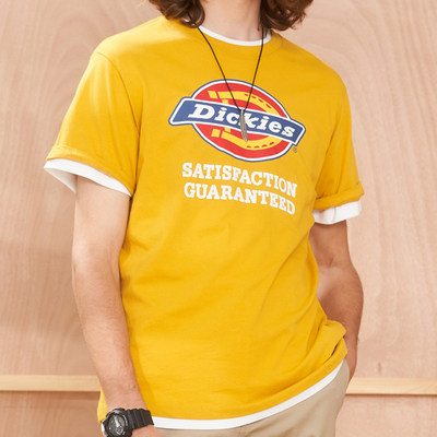 蒂克Dickies 男女夏季大logo运动休闲短袖T恤