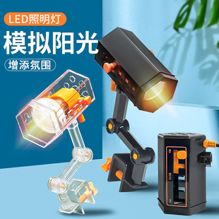 乌龟晒背灯龟缸灯陶瓷养龟爬虫爬宠缸饲养护太阳鱼缸加热太阳泡灯