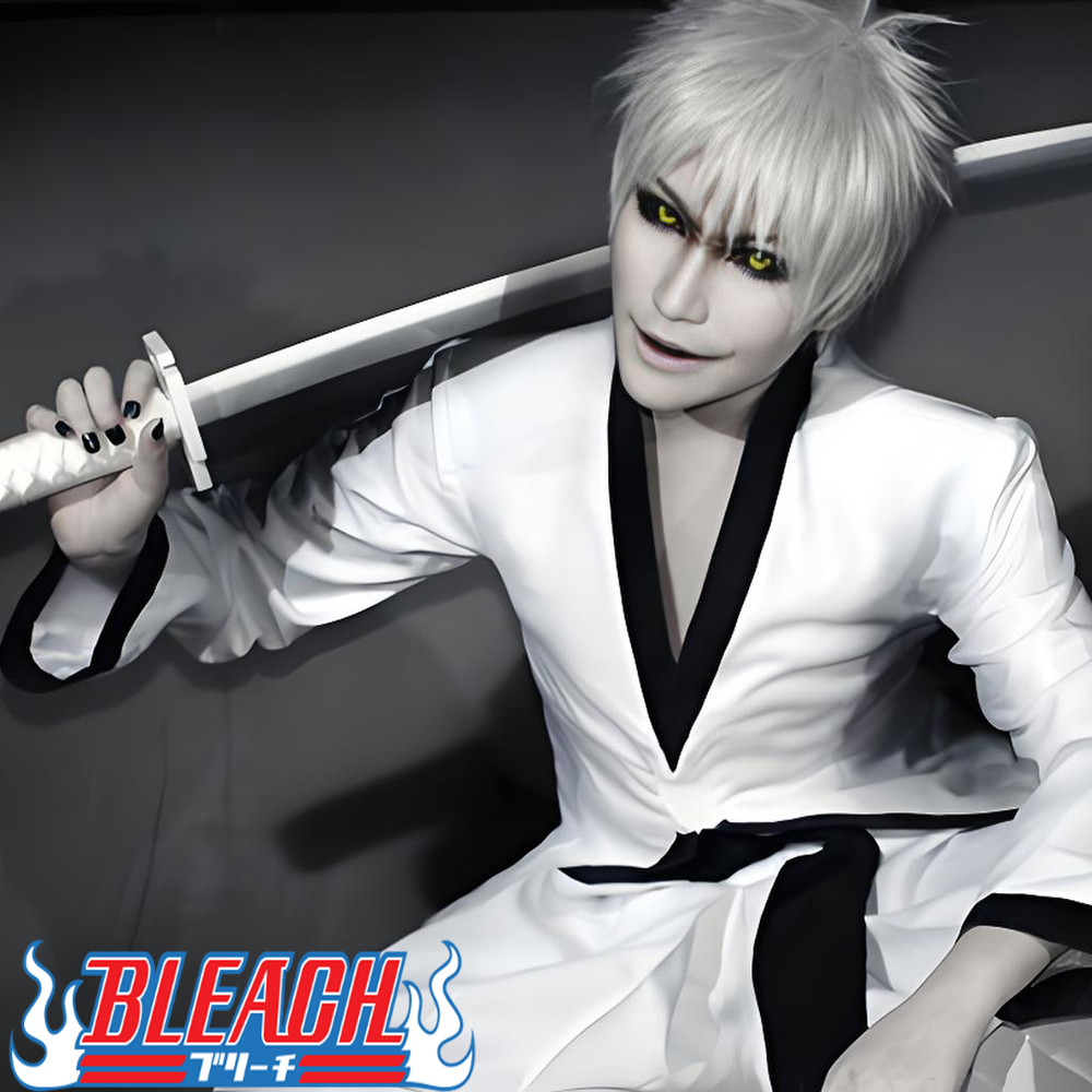 动漫死神白一护Cosplay天锁斩月