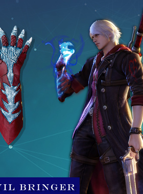 鬼泣4尼禄恶魔右腕Devil Bringer手套游戏Cosplay道具现货