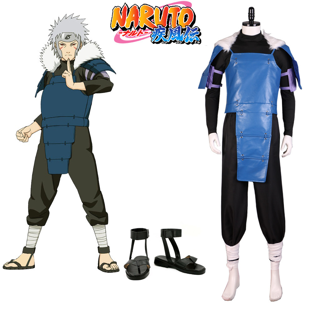 火影忍者疾风传二代目火影千手扉间服动漫cosplay男装/鞋子另购
