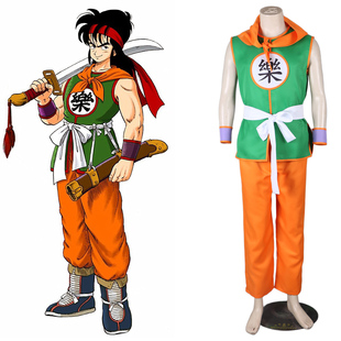 七龙珠乐平雅木茶强盗服动漫Cosplay男装定做