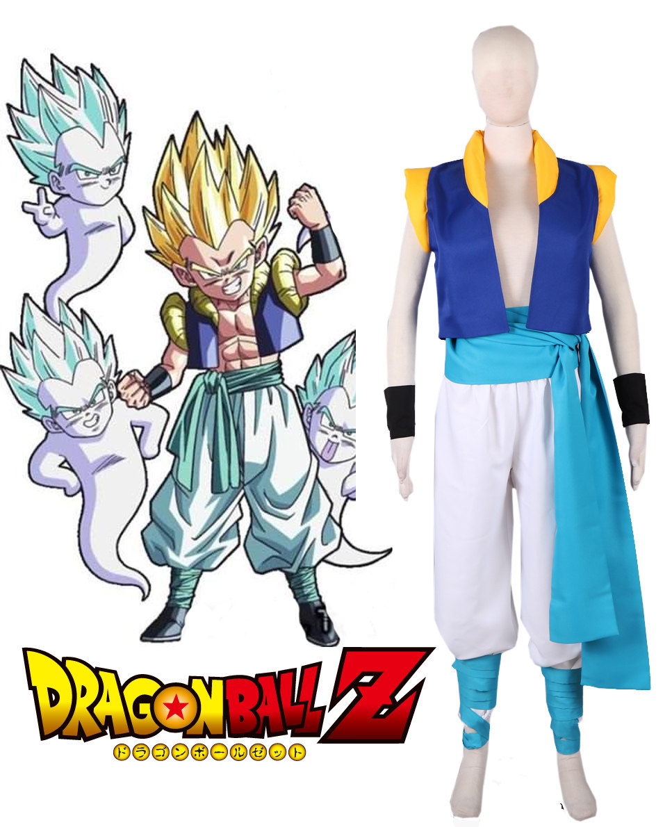 七龙珠Z孙悟天和特兰克斯合体悟天克斯动漫Cosplay男装