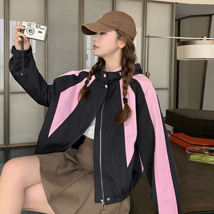 24新款 P140 秋装 1623 K206 外套风衣拼色外套衣女2D044 主推现货