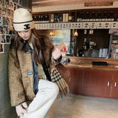 爆款 主推 羊毛小香风羽绒服D9987 P255 K378