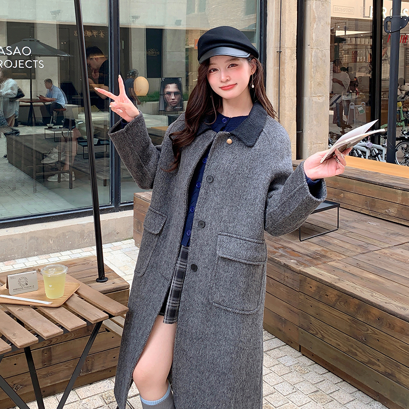 100%双面绵羊毛大衣2C291-Y1333-P235-K368(大货已出)