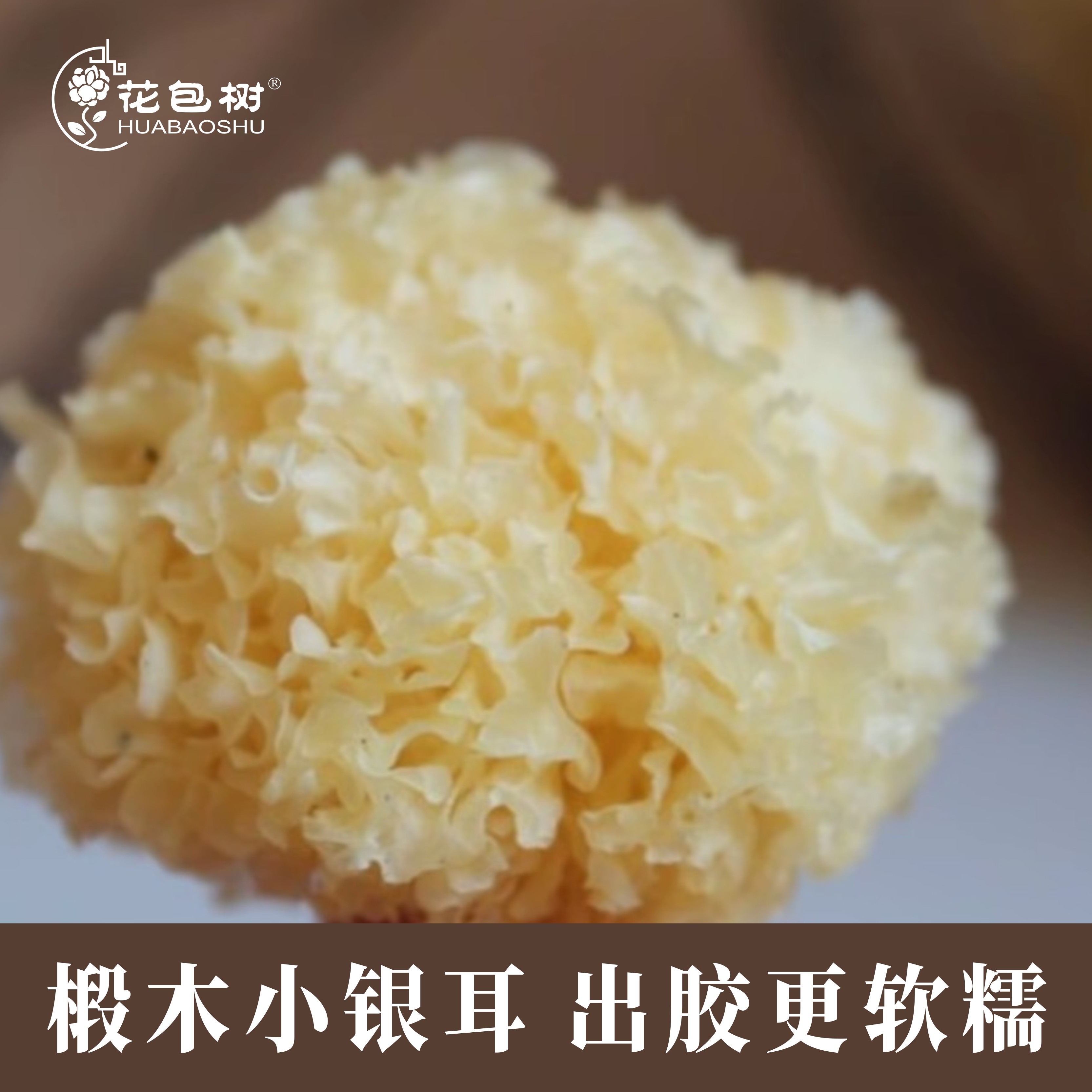 福建古田小银耳雪耳白木耳干货无硫250g小朵出胶好炖甜品糖水软糯