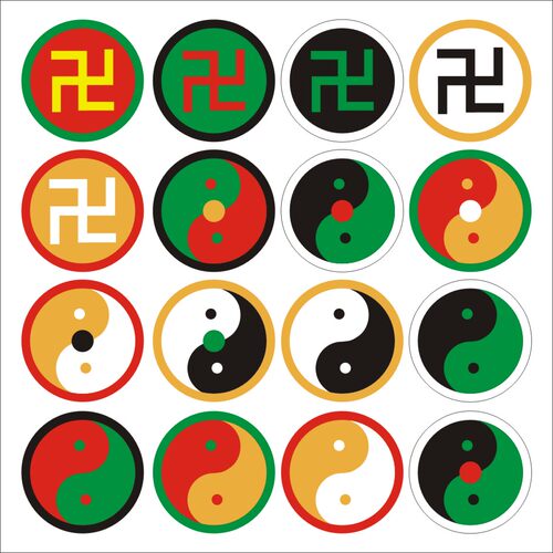 万字福2cm/1.5cm印刷pvc