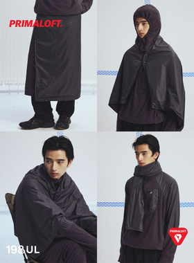 MOUNTAINFEVER 动态保暖PRIMALOFT轻量抓绒毛毯/围巾/披肩/围裙