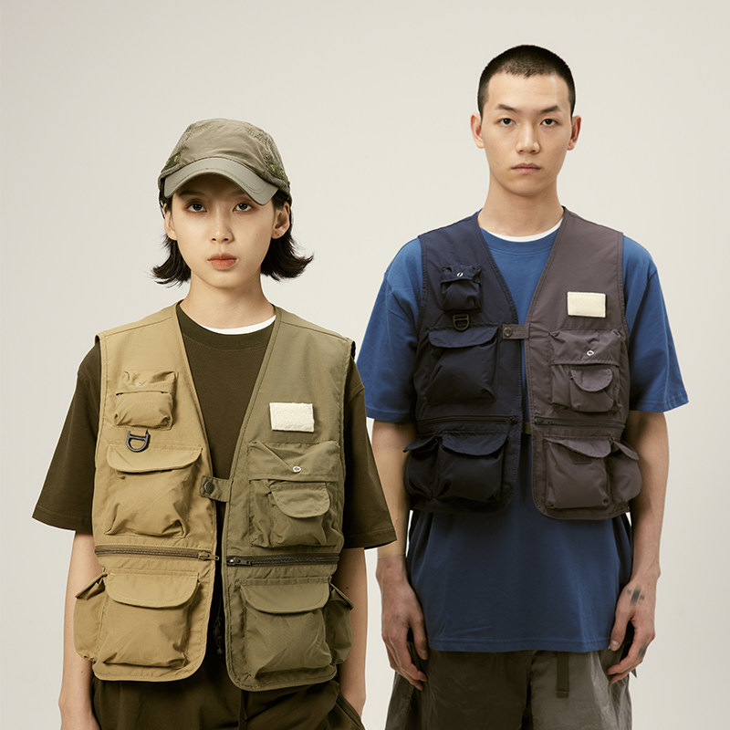 MountainFever 磁扣腰带多功能拼色户外露营钓鱼马甲,男装,背心,淘宝优惠券,粉丝福利购,淘宝优惠卷