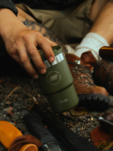 MOUNTAINFEVER x RIVERS 双层不锈钢真空轻保温 便携随身杯300ML