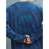 AW24 撞色哈苏线 圆圈LOGO MOUNTAINFEVER 弹力速干运动长袖 TEE