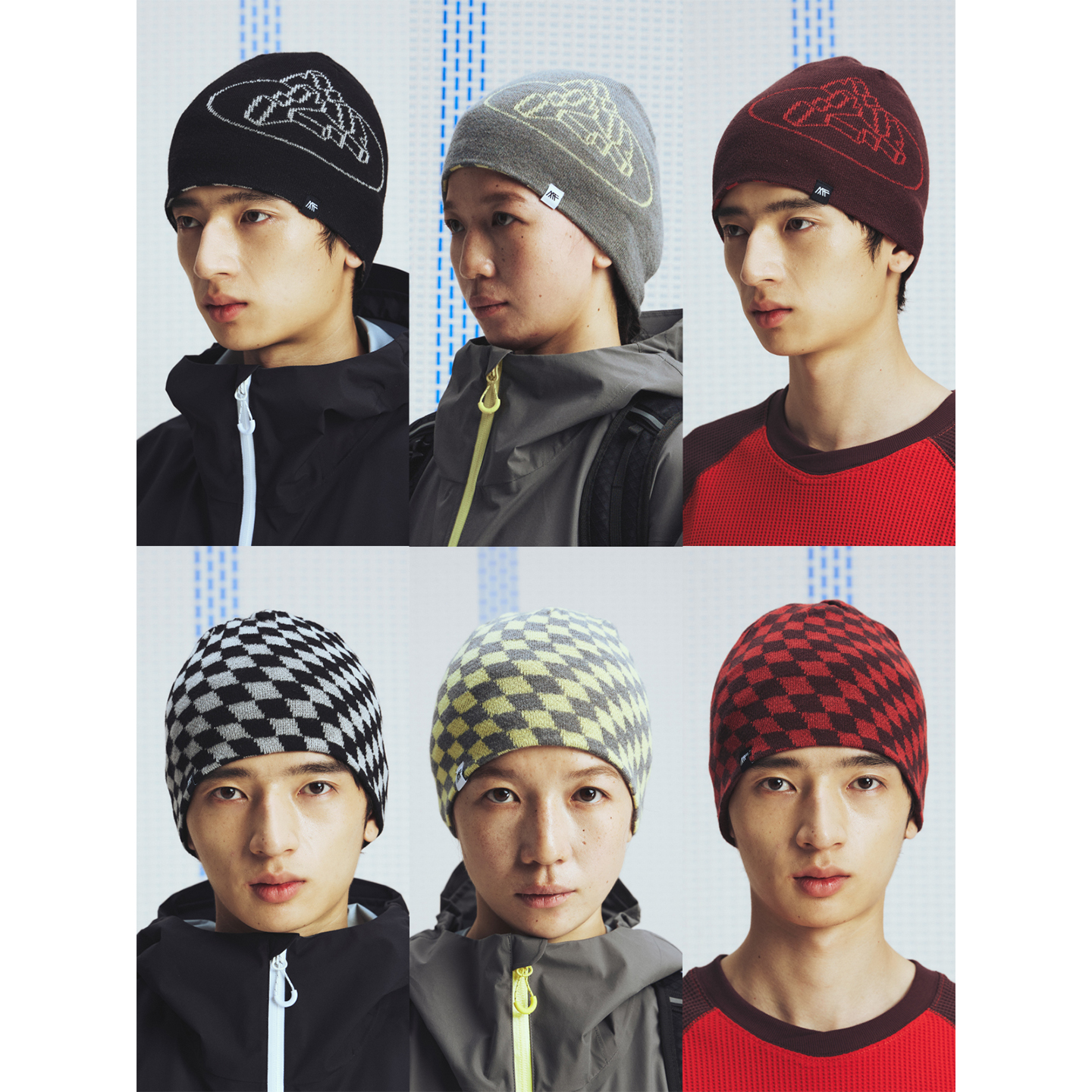 高山热羊毛混纺双面戴圆顶冷帽