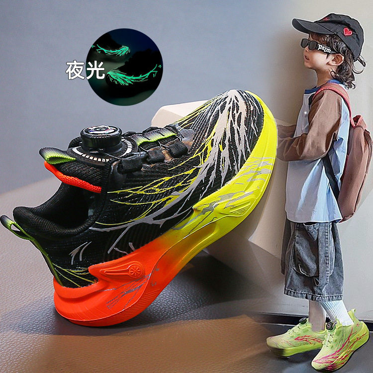 男童篮球鞋2025新款透气训练