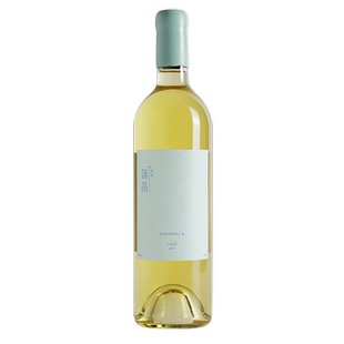 【淡淡的白杏和柠檬甜味】新疆蒲昌小白羽干白葡萄酒750ml 2021年