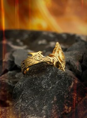 完美项链同款动漫周边小众新颖荒天帝石昊洞天戒指