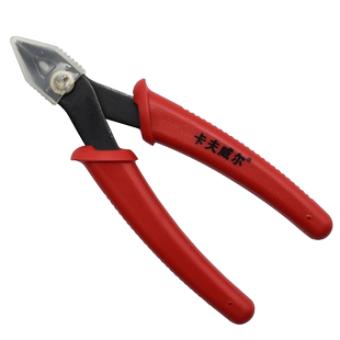 水口钳铬钒钢小钳子工业级高硬度薄刃剪线电工专用偏口斜嘴斜口钳