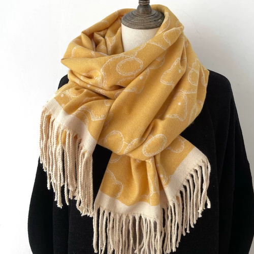 【正品】Coor Koor韩双面双色羊绒可爱小熊围巾披肩两用女士冬季