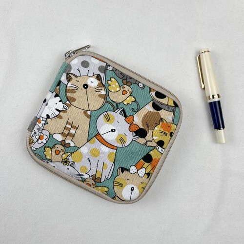 布邑短钢笔保护套拉链笔包笔套