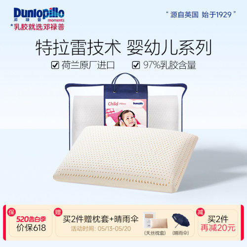 荷兰进口婴幼儿抗菌防螨枕芯