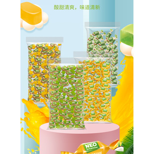 西班牙进口水果味QQ软糖1000g